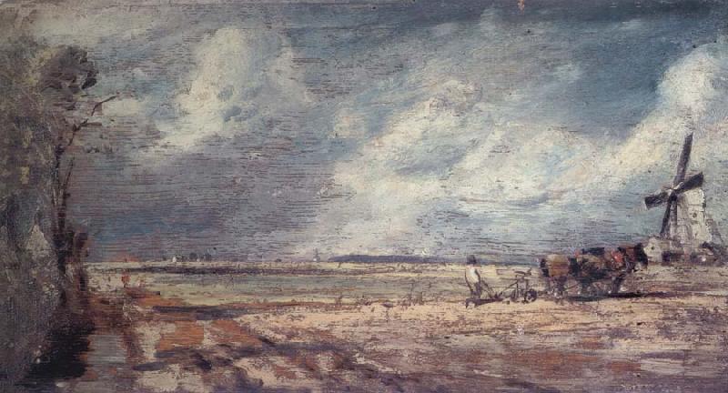 John Constable Spring:East Bergholt Common oil painting image